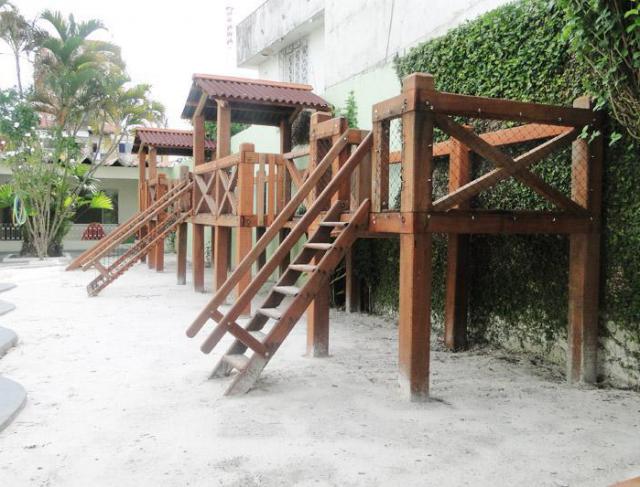 Por que escolher um playground feito em madeira?